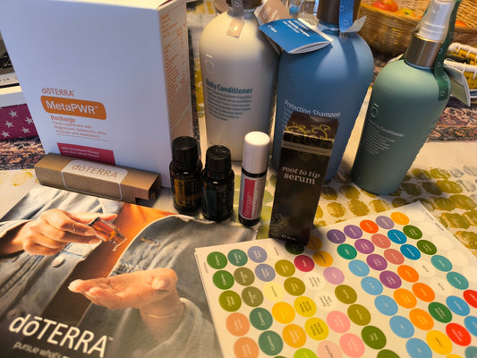 1st DōTERRA order - what is inside