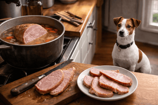 Ham cooking easy recipe - gas stove