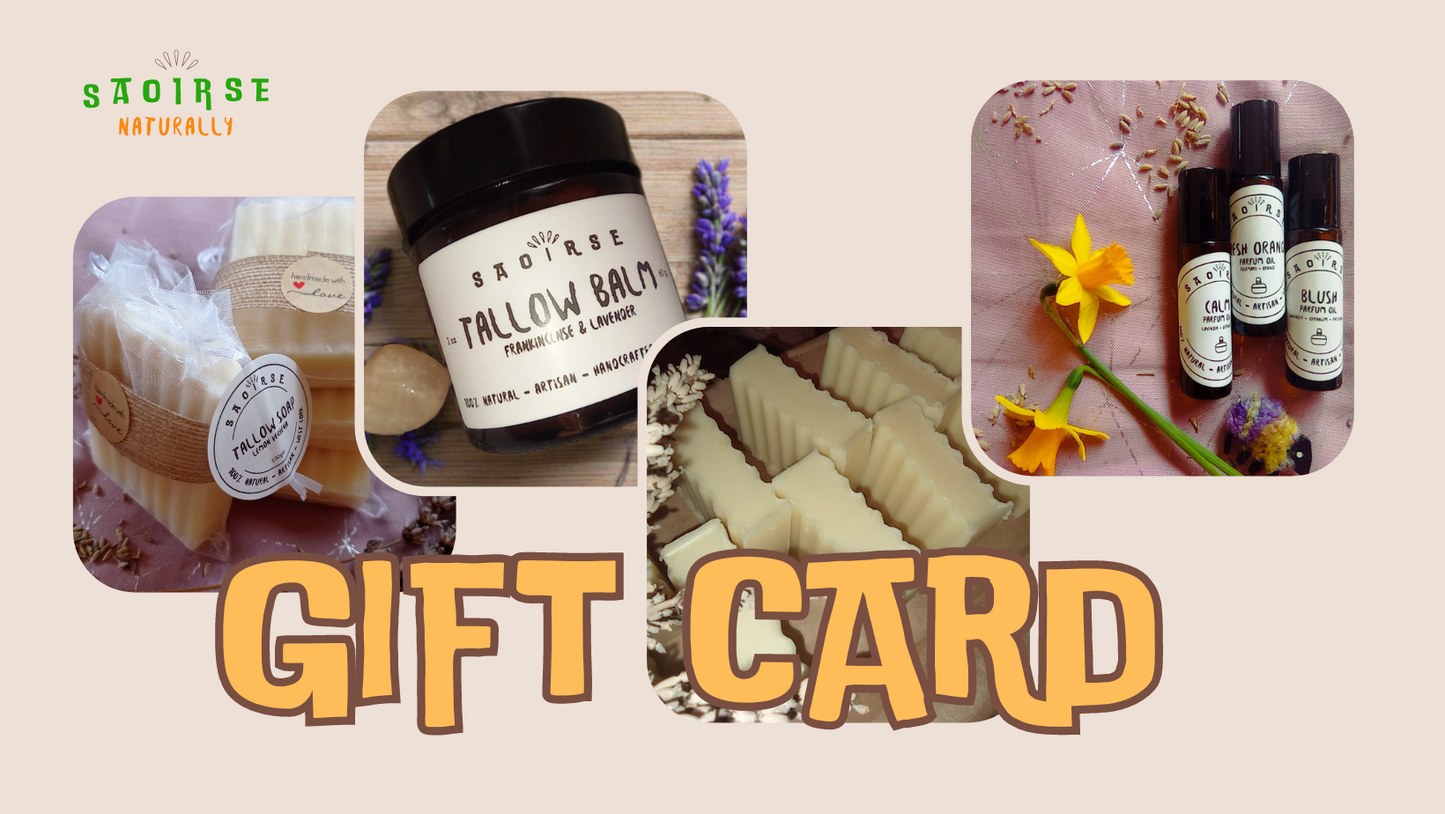 Saoirse Naturally Gift Card