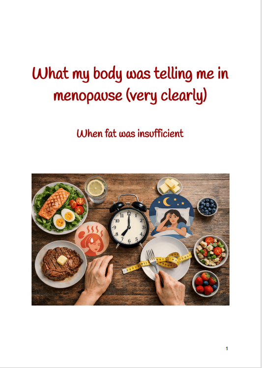 What My Body Was Telling Me in Menopause