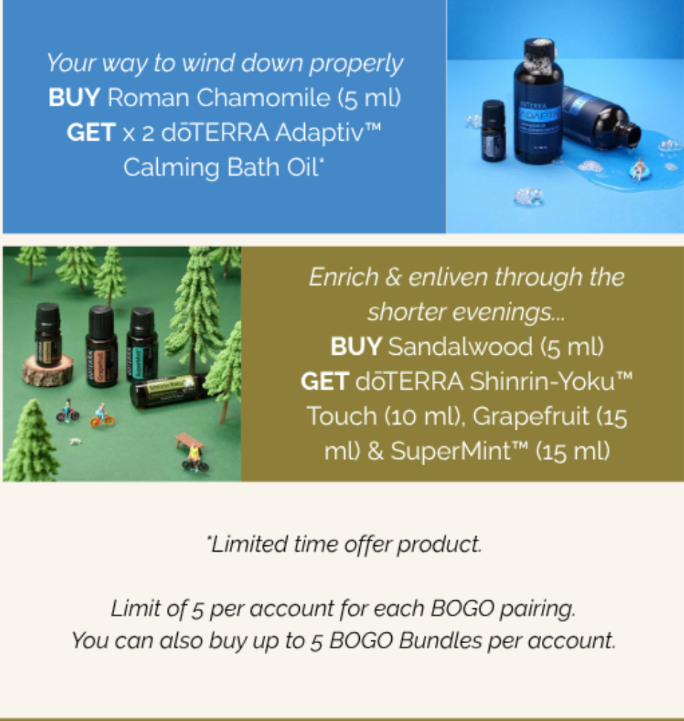 October BOGO dōTERRA Offers 2026 – Free Guide