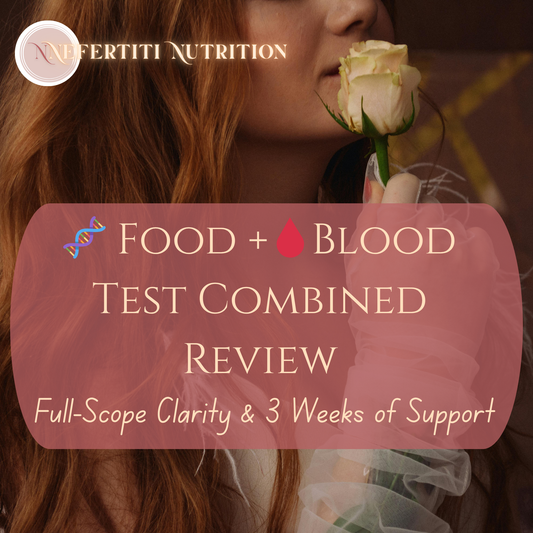 🧬Food +🩸Blood Test Combined Review