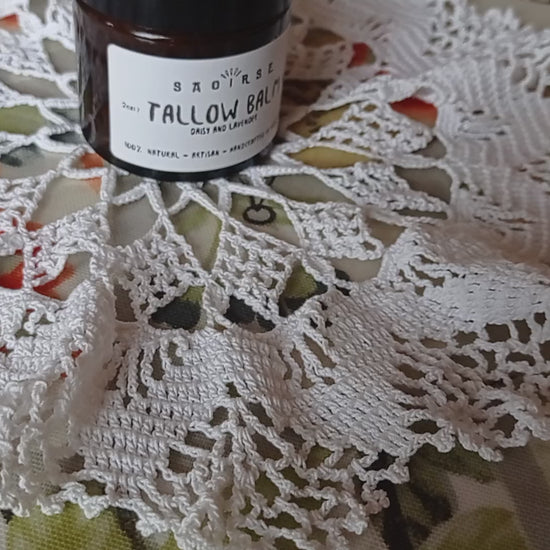 tallow balm daisy and lavender