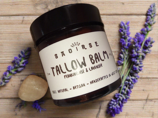 Tallow Balm with Frankincense and Lavender